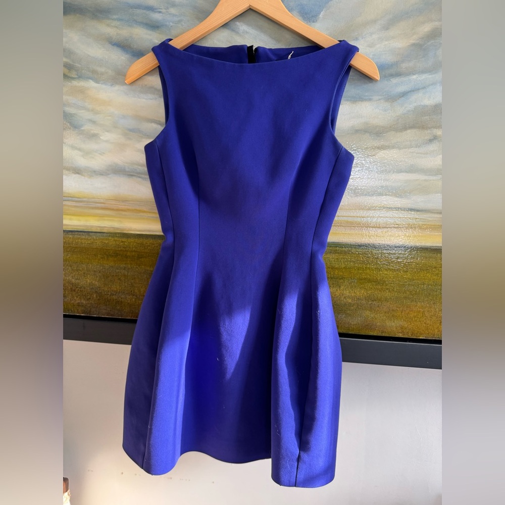 Electric blue Zara dress
